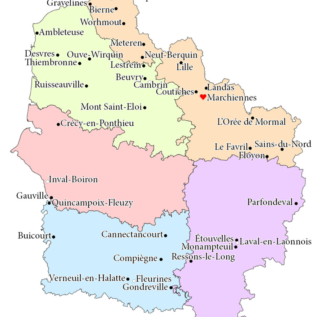 carte 38 mares labellisées